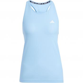 Camiseta de tirantes para mujer adidas OTR B azul, talla XS, diseñada para correr, con tecnología de ventilación y secado rápido