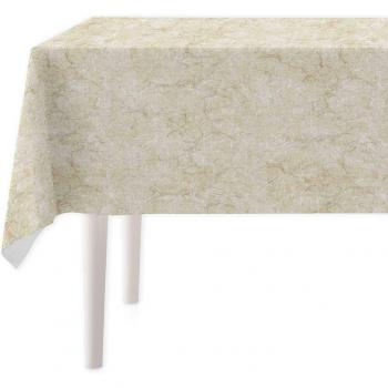 Vipalia - Mantel Resinado Marmolado Natural Impermeable y Antimanchas, Protector de Mesa para Salón Comedor, Fácil Limpieza