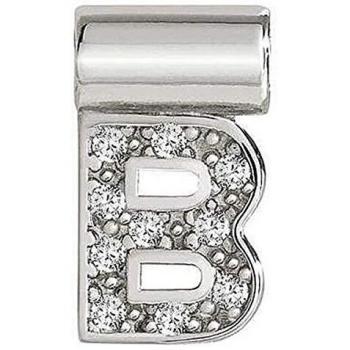Péndulo de Plata SeiMia Letra B con Zirconitas Blancas 147115/002