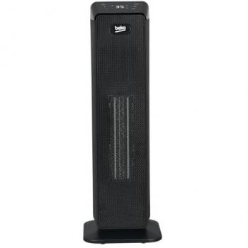 Termoventilador eléctrico de torre Beko RHP7120B, 2000W, cerámica, control remoto, 4 modos, protección contra sobrecalentamiento