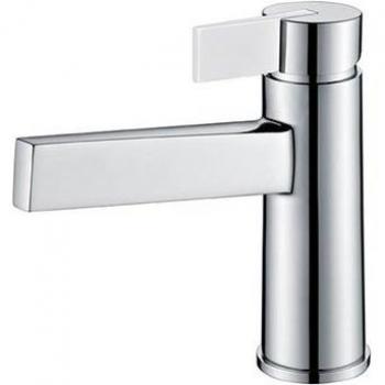 Grifo Monomando para Lavabo Elba Cromo/Blanco Imex