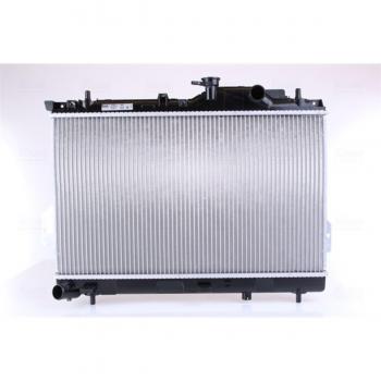 Radiador de refrigeración del motor NISSENS 67484 - Radiador de aluminio, compatible con vehículos específicos, alta eficiencia térmica, diseño optimizado para una mejor circulación del líquido refrigerante, fácil instalación y ajuste preciso