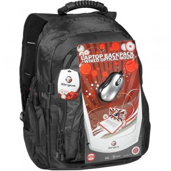 Targus 15.4 Backpack & Wired Optical Mouse - Funda