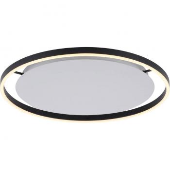 Lámpara de techo LED regulable en 3 pasos, diseño moderno en color gris oscuro - Zlatan