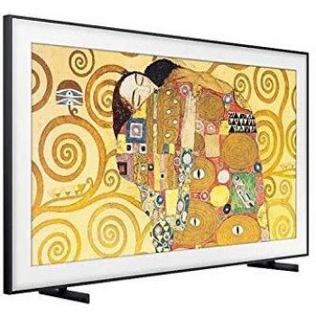 Samsung QLED 4K 2020 75LS03T - Smart TV de 75, 4K UHD, HDR 10+, Inteligencia Artificial, Multi View, Ambient Mode, One Remote Control, Soporte de pared No Gap Incluido, con Alexa integrada