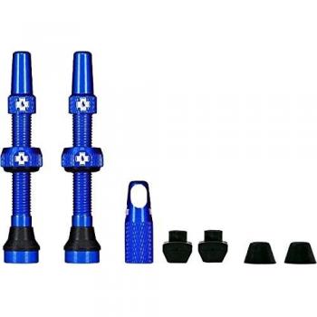 Válvula Tubeless Muc Off V2 44mm Azul - Aluminio
