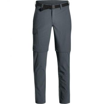 Maier Sports Torid Slim Zip Men's Outdoor Pants - Zip-off, 4 Pockets, Slim Fit, Graphite
