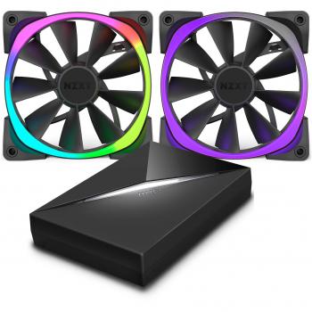 NZXT Aer RGB & HUE+ Carcasa del ordenador Ventilador - Ventilador de PC