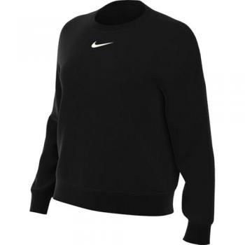 Nike Women's Phoenix Fleece Crew Sweatshirt - Black - Size S