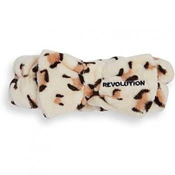 Revolution Skincare Skincare Luxe - Diadema con estampado de leopardo