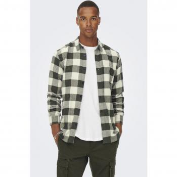 Camisa de hombre de cuadros slim Gudmund Life Checked