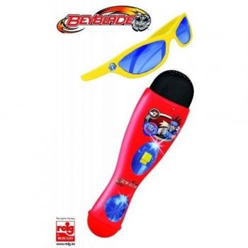 Beyblade Microfono y gafas