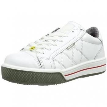 Maxguard SCOTT 900195 - Zapatos de protección de cuero para hombre, color blanco, talla 44