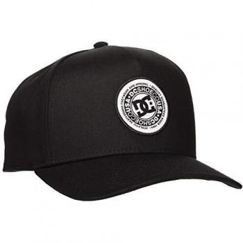 DC Shoes Reynotts - Gorra con Ajuste Posterior A Presión para Hombre Gorra con Ajuste Posterior a Presión, Hombre, Black, 1SZ
