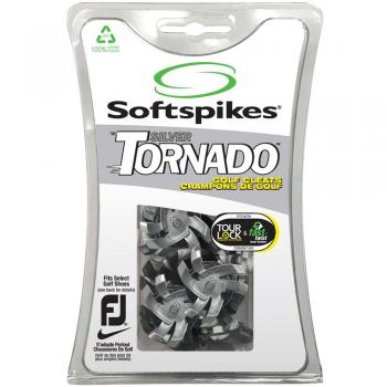Tacos para Golf Softspikes Tornado Tour, Unisex, Tornado, Plata