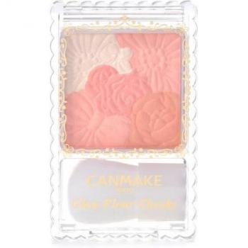 CANMAKE Glow Fleur Cheeks Blush - 6g - 03 Fairy Orange