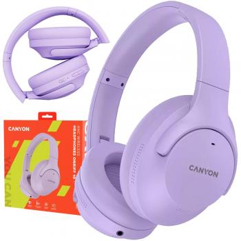 Auriculares Bluetooth Canyon BTHS-10 Púrpura