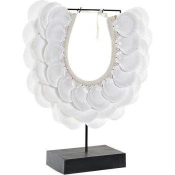 Figura Decorativa de Hierro con Conchas Marinas para la Decoración del Hogar
