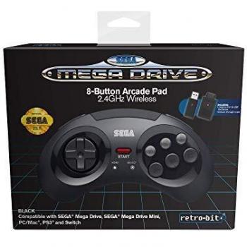 Retro - Bit SEGA Saturn USB Pad Gris