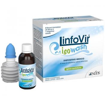 Linfovir Isowash Solución Salina Isotónica 8x60ml