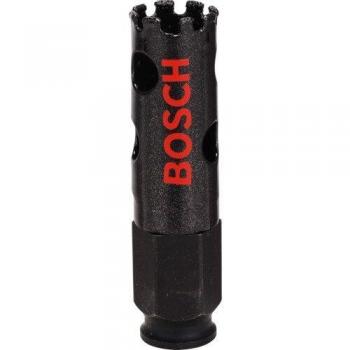 Sierra de Corona de Diamante Bosch Professional para Cerámicas Duras, Ø 19 mm, Accesorios para Taladros de Impacto Rotativos