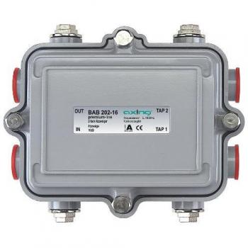 Axing BAB 202-16 BK-2 - para exteriores con 16 db x amortiguación