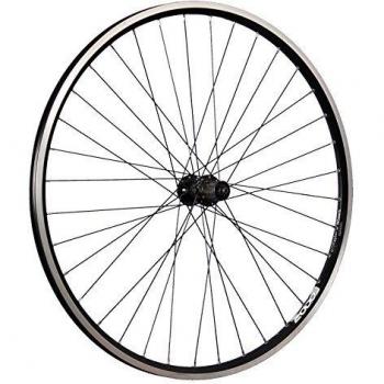 Rueda trasera de 28 Ryde Zac2000 con ojales, Shimano FH-QC400 7-11 disco negro