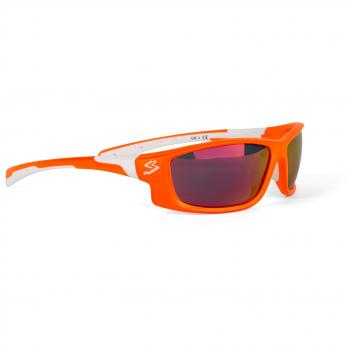 Spiuk Spicy - Gafas de ciclismo unisex, color naranja mate / blanco