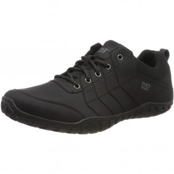 Caterpillar Instruct Black Leather Sneakers for Men EU 44