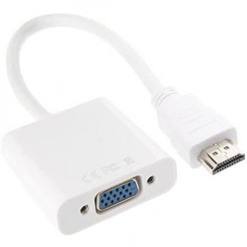 Adaptador V7 HDMI Macho a VGA Hembra Blanco CBLHDAV-1E