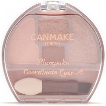 Canmake Plan Puku Coordinate Eyes 03 Milk Tea Eye Shadow Palette