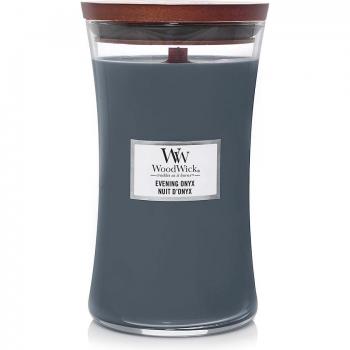 WoodWick Evening Onyx Large Hourglass Candle