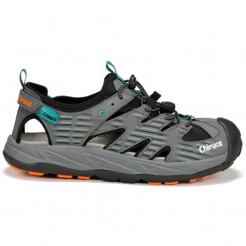 Sandalias Chiruca Sargazos 08 Hombre Gris Naranja 42