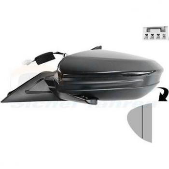 Espejo retrovisor VAN WEZEL 2590805, tipo de producto: espejo retrovisor, características: diseño específico para vehículos, fabricado por VAN WEZEL, número de referencia 2590805