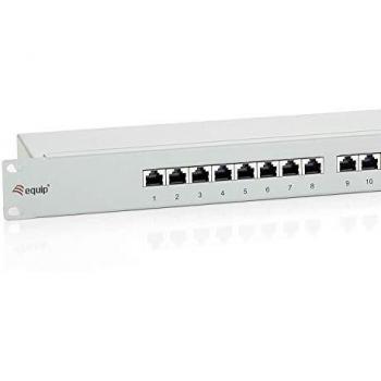 Equip 16-Port Cat.6 Shielded Patch Panel - Bahía de Entrada