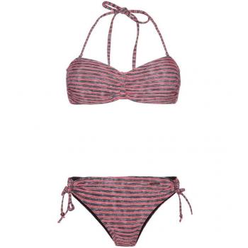 Bikini de mujer Protest Prtbarbere con diseño bandeau, tejido elástico, soporte en la parte superior, estampado colorido y ajuste cómodo