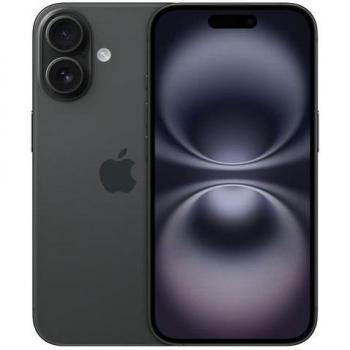 Smartphone Apple iPhone 16 128 GB Doble SIM Negro 6.1 iOS 18 5G USB Tipo C