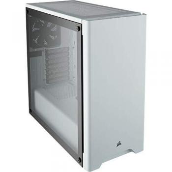 Corsair Carbide Series 275R Tempered Glass Mid-Tower ATX Gaming Case - White