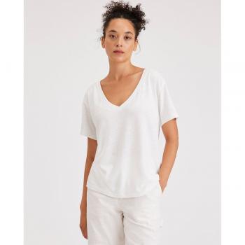 Dockers Camiseta Manga Corta Cuello Pico Deep