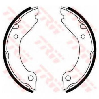 Zapata de Freno de Mano TRW GS8204 - Juego Completo para Estacionamiento, Compatible con VOLVO 740, 240 y 760
