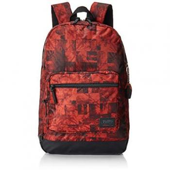 Mochila Juvenil Tocax Totto - Diseño Funcional con Compartimento para Portátil - Capacidad 20-46 Litros - Unisex Multicolor
