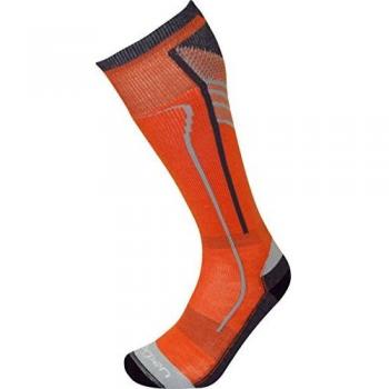 Lorpen Calcetines de T2 luz de esquí para Hombre, Hombre, Orange/Red