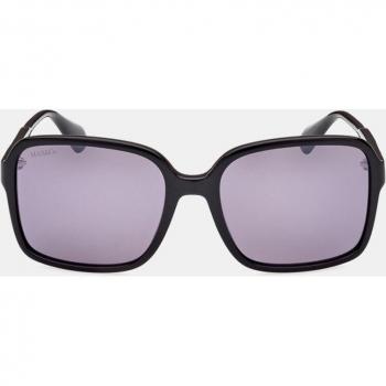 Max&Co Women's Square Acetate Sunglasses in Shiny Black