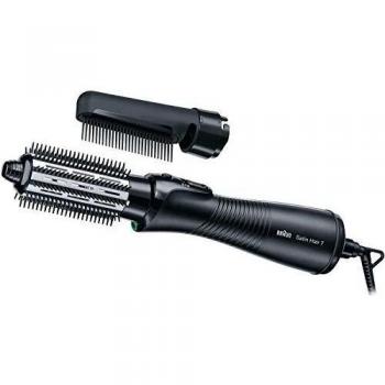 Braun Satin Hair 7 AS 720 Hot Air Curling Brush with IONTEC Technology, 700W, Black