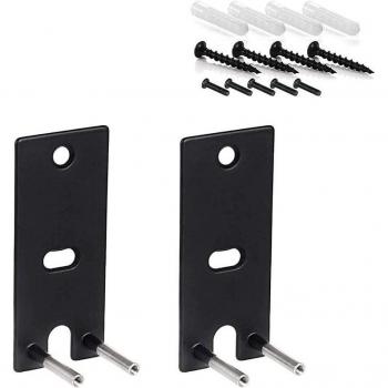 Soportes de Montaje en Pared de Acero para Sistema Home OmniJewel Lifestyle 650 - 1 Par, Repuesto para Altavoces