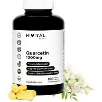Quercetina 1000 mg | 180 cápsulas veganas