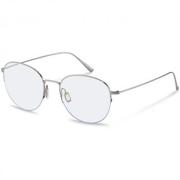 Rodenstock R7131 A Gafas Recetadas para Hombre Plateadas con lentes de 52 mm