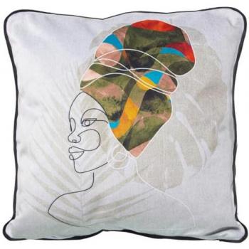 Cojín Venecia Multicolor Textil 45 x 45 cm
