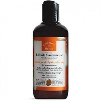 L'Huile Savonneuse - Delicatez de figuier à l'orange - Comptoir des Aceites 250 ml