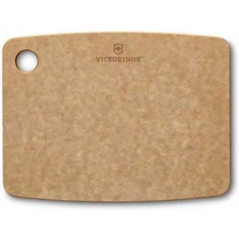 Tabla de Corte Victorinox Kitchen Series, Resistente al Calor, Apta para Lavavajillas, Material Compuesto de Papel, Tamaño XS (20.3 x 15.2 x 0.6), Color Café